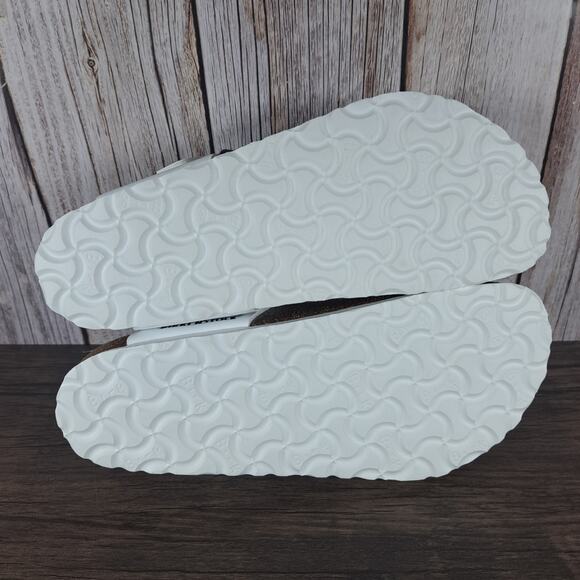 Birkenstock Gizeh Birko Flor Sandals Women's Sz 6 EU37 White (NWT) - Picture 7 of 8